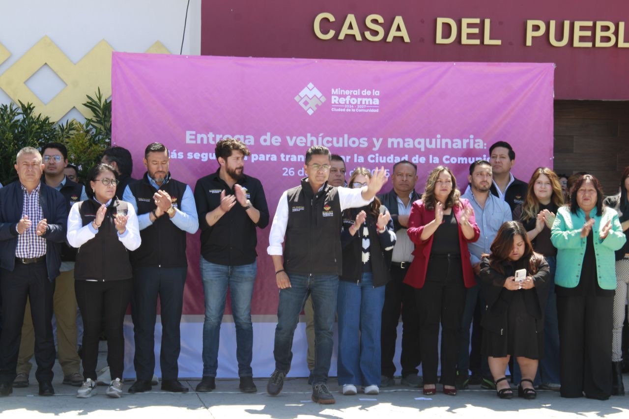 Imagen 3 de 4: Inversión en Maquinaria y Parque Vehicular en Mineral de la Reforma