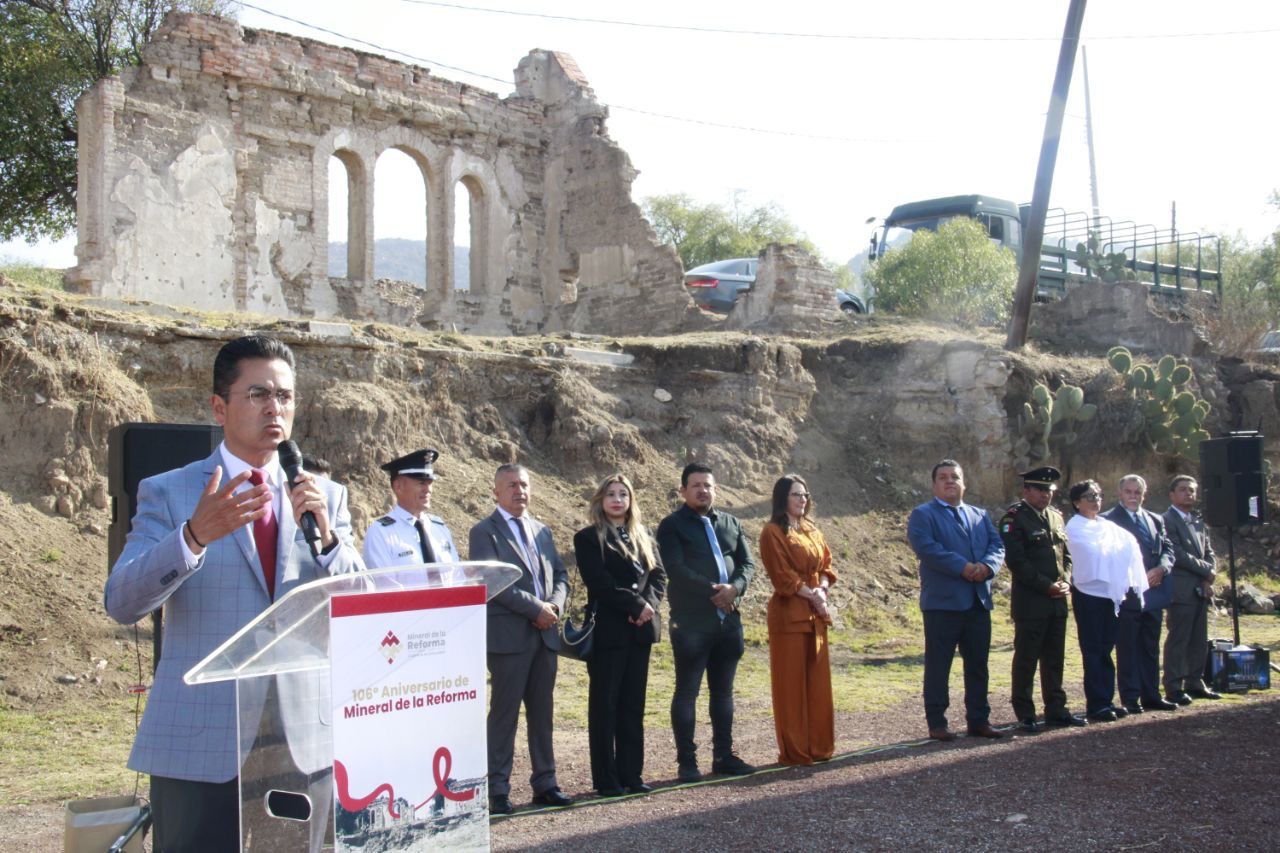 Imagen 1 de 3: 106 aniversario de la creación de Mineral de la Reforma