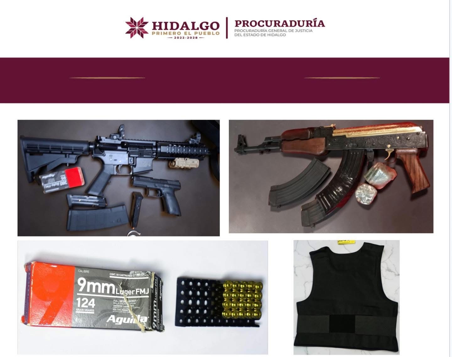 Imagen 3 de 4: Tres detenidos tras cateos en Mineral de la Reforma y Zempoala